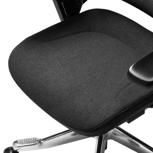 エルゴノミクスチェア（メッシュチェア・シンクロロッキング・4Dアームレスト・座面スライド式・ウレタンクッション・背もたれ上下調整・上下可動ヘッドレスト・ランバーサポート・大型ナイロンキャスター）