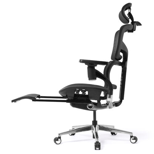 高性能メッシュチェア（耐荷重125kg・シンクロロッキング・収納