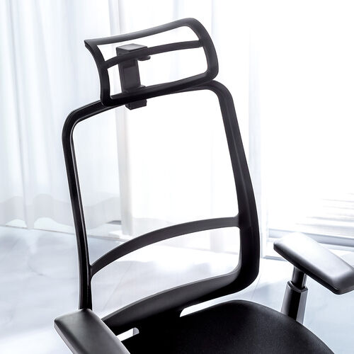 メッシュチェア（体重感知式ロッキング・ロッキング固定・高密度メッシュ・座面ウレタンクッション・アームレスト）