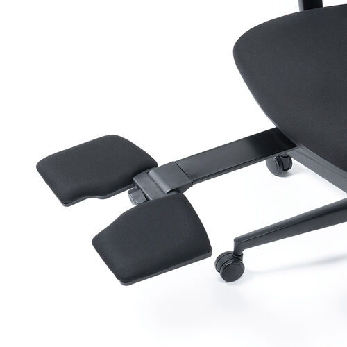 エルゴノミクスチェア（メッシュチェア・ポンプ式ランバーサポート・シンクロロッキング・スライド式オットマン・4Dアームレスト・PUウレタンキャスター・上下前後可動ヘッドレスト）