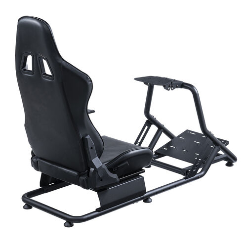 レーシングコックピット（座面スライド・背もたれリクライニング・シフトレバー台付き・コンパクトサイズ）
