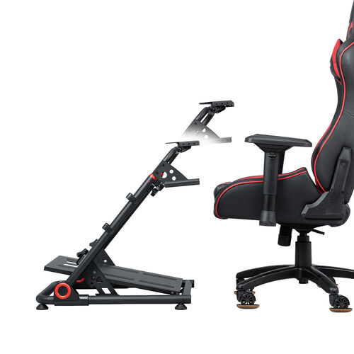 レーシングコックピット（折りたたみ式・レーシングシミュレーター・省スペース・ハンコン・ロジクールG29/27/25対応）