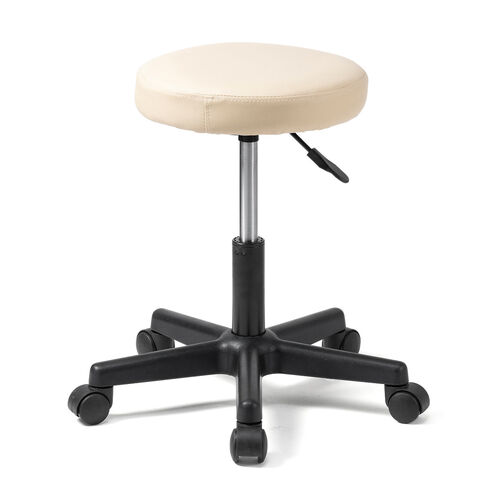 丸椅子（回転椅子・ラウンドスツール・高さ調節可能・低めタイプ