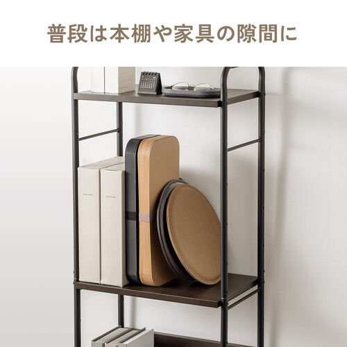 折りたたみスツール（ペーパースツール・ハニカム構造チェア・アコーディオンスツール・ブラック）