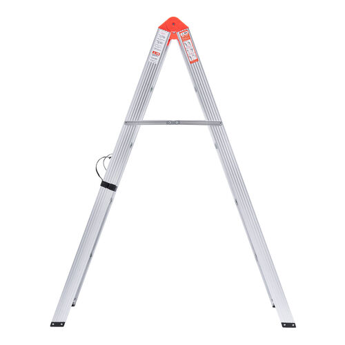 脚立（4段・コンパクト・スリム・折りたたみ簡単・アルミ製・耐荷重150kg）