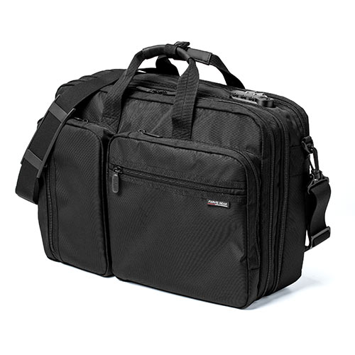 ビジネスバッグ（大容量・28L・リュック・ショルダー・手提げ・A4収納対応・キャリーサポーターつき）