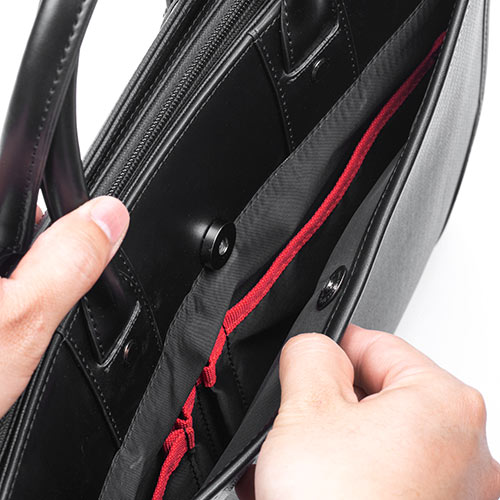 ビジネスバッグ(耐水加工・2WAY・ショルダーベルト付・A4対応）