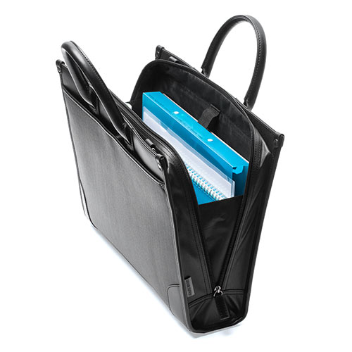 ビジネスバッグ(耐水加工・2WAY・ショルダーベルト付・A4対応）