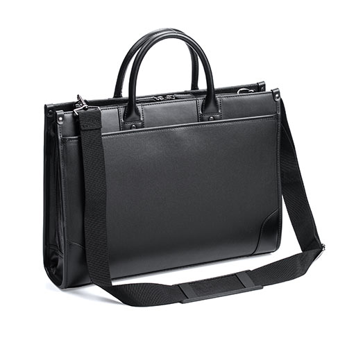 ビジネスバッグ(耐水加工・2WAY・ショルダーベルト付・A4対応）