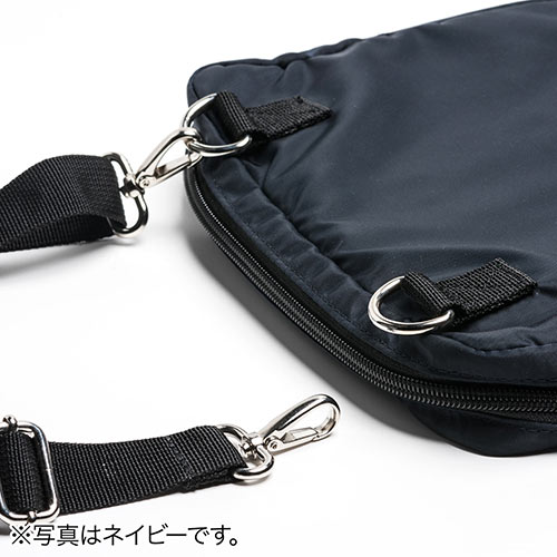 サコッシュ（ショルダーバッグ・斜めがけ・2WAY・フライトナイロン・ALPHA・カーキ）