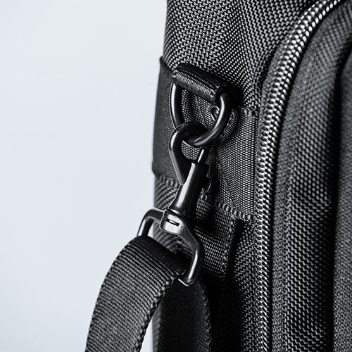 ビジネスバッグ（大容量・3WAY・リュック・ショルダー・手提げ・テフロン加工・撥水・防汚・出張・ブラック）