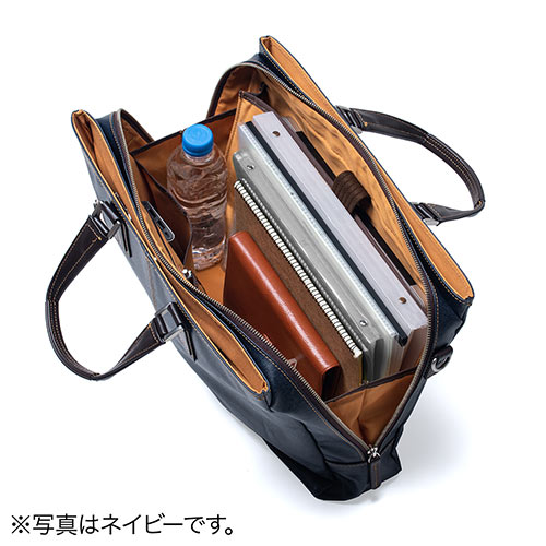 バッグ（日本製・豊岡縫製・国産素材岡山デニム使用・ビジネス