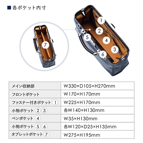 バッグ（日本製・ダレスバッグ・ドクターズバッグ・ビジネス・リュック・ショルダー・豊岡縫製・国産素材岡山デニム使用・ブラック）