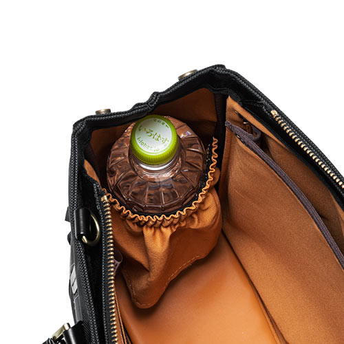 日本製ビジネスバッグ（豊岡縫製・国産素材鎧布使用・2WAY・高強度ナイロン使用・ブラック）