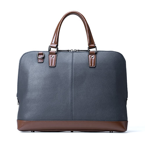 ビジネスバッグ（本革・A4収納対応・メンズ・ショルダーベルト付属・2WAY・ネイビー）