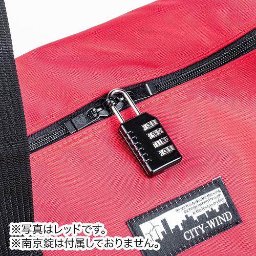 日本製ボストンバッグ（折りたたみ・旅行・41L・ネイビー）