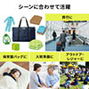 日本製ボストンバッグ（折りたたみ・旅行・41L・ネイビー）