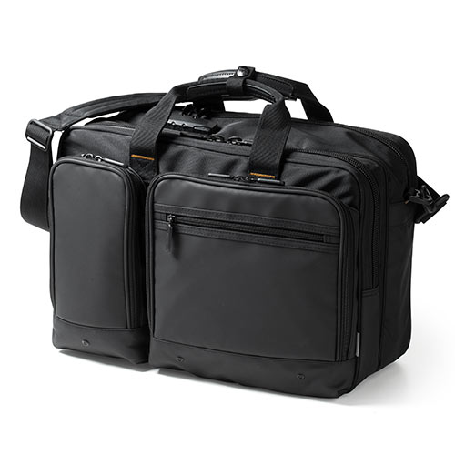 ビジネスバッグ（リュック・ショルダー・大容量・ブラック・25.5リットル）