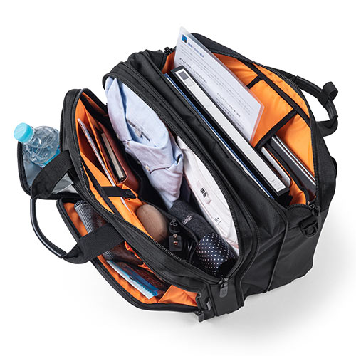 ビジネスバッグ（リュック・ショルダー・大容量・ブラック・25.5リットル）