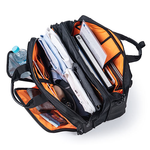 ビジネスバッグ（リュック・ショルダー・大容量・ブラック・28.3リットル）