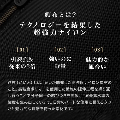 ミニショルダーバッグ（サコッシュ・日本製・高強・鎧布・ナイロン・撥水・ブラック・おすすめ） BAG177BK