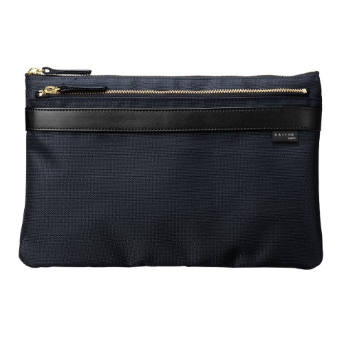 ミニショルダーバッグ（サコッシュ・日本製・高強・鎧布・ナイロン・撥水・ネイビー・おすすめ）BAG177NV