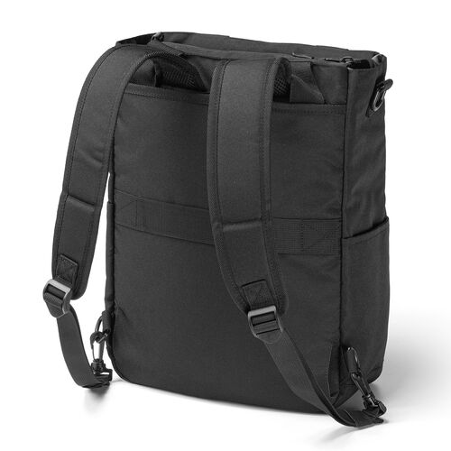 トートバッグ（3WAY・スリム・縦長・リュック / ショルダーバッグ・14インチ・PC収納・通学・通勤・カジュアル・多機能・メンズ・ビジネス・容量 15L・A4収納・ブラック）