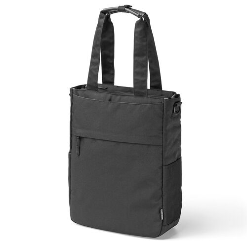 トートバッグ（3WAY・スリム・縦長・リュック / ショルダーバッグ・14インチ・PC収納・通学・通勤・カジュアル・多機能・メンズ・ビジネス・容量 15L・A4収納・ブラック）