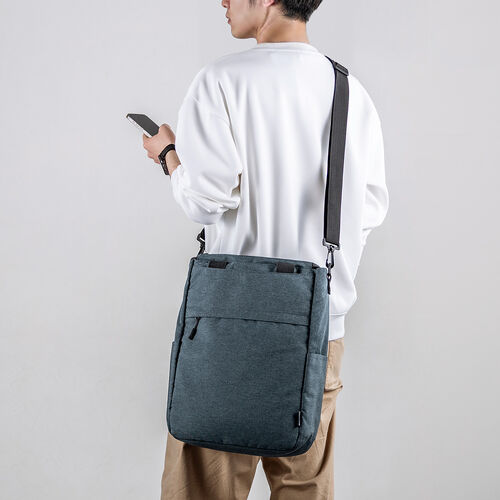 トートバッグ（3WAY・スリム・縦長・リュック / ショルダーバッグ・14インチ・PC収納・通学・通勤・カジュアル・多機能・メンズ・ビジネス・容量 15L・A4収納・ネイビー）