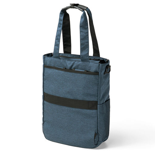 トートバッグ（3WAY・スリム・縦長・リュック / ショルダーバッグ・14インチ・PC収納・通学・通勤・カジュアル・多機能・メンズ・ビジネス・容量 15L・A4収納・ネイビー）