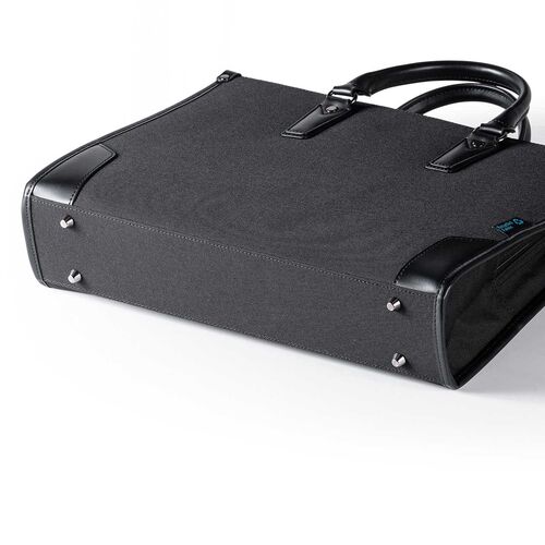 ビジネスバッグ（就活バッグ・リクルートバッグ・メンズ・軽量・A4ファイル・14型ワイドノートPC収納・ブラック就活かばん・就職活動・バッグ）