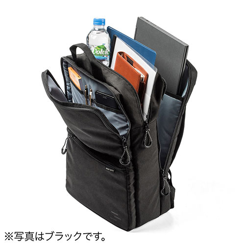 最終価格です！2way ビジネスリュック　大容量　ネイビー　ビジネスレザー ビジネスリュック（2WAY・大容量・3層式・バックパック