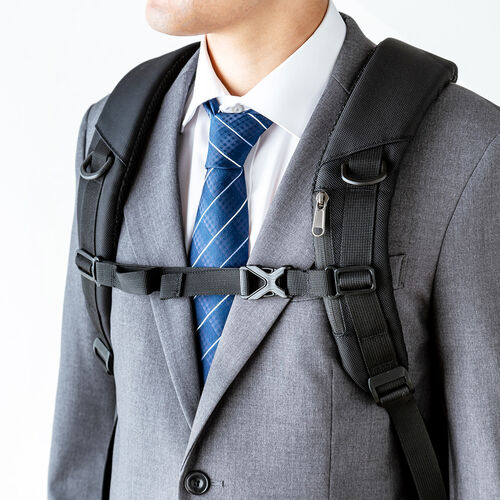 ビジネスリュック（大容量19リットル・多機能・蒸れにくい・軽量・ビジネスバッグ・通勤バッグ）