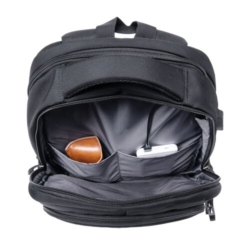 ビジネスリュック（大容量19リットル・多機能・蒸れにくい・軽量・ビジネスバッグ・通勤バッグ）