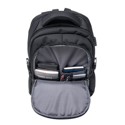 ビジネスリュック（大容量19リットル・多機能・蒸れにくい・軽量・ビジネスバッグ・通勤バッグ）