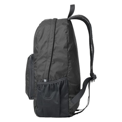 折りたたみリュック（Lサイズ・23L・サブバッグ・エコバッグ・折りたたみバックパック・コンパクトリュック・ポケッタブルリュック・圧縮・撥水・ブラック）