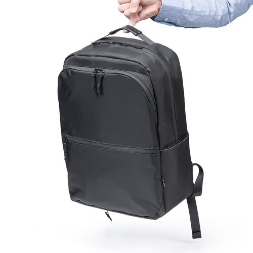 ビジネスリュック（ビジネスバッグ・超軽量・超撥水・大容量・止水ファスナー・キャリーサポーター・14リットル）
