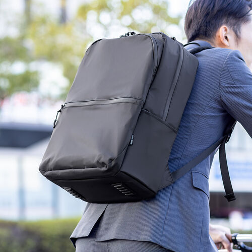新品未使用　ビジネスバッグ ビジネスリュック 撥水 軽量 メンズ　ブラック 楽天市場】ビジネスリュック 肩の負担軽減 通勤・通学に 大容量
