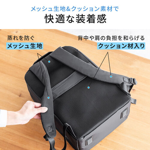 新品未使用　ビジネスバッグ ビジネスリュック 撥水 軽量 メンズ　ブラック 楽天市場】ビジネスリュック メンズ レディース 大容量 軽量