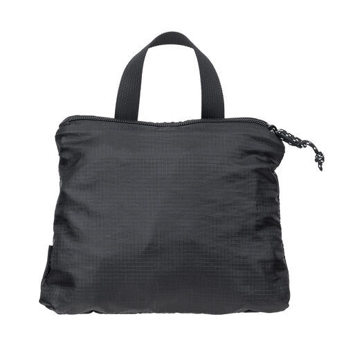 折りたたみリュック & トートバッグ（マイバッグ・コンパクト・エコバッグ・サブバッグ・22L・撥水・軽量・高機能・ブラック）