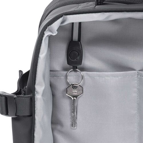 リュック（マチ拡張・ビジネス・大容量 22L～35L・PCリュック・シンプル・PUコーティング・耐水・撥水・多機能・バックパック・メンズ・旅行・出張・ブラック）