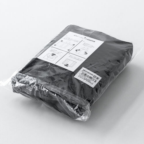 折りたたみボストンバッグ（リュック・32L・コンパクト・エコバッグ・マイバッグ・撥水・軽量・大容量・旅行・サブバッグ・ブラック）