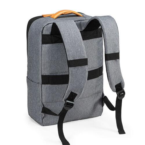 ビジネスカジュアルバッグ（ノートPC・収納・15.6型・リュックサック・バックパック・キャリーサポーター・ライトグレー）