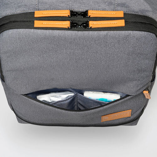 ビジネスカジュアルバッグ（ノートPC・収納・15.6型・リュックサック・バックパック・キャリーサポーター・ライトグレー）