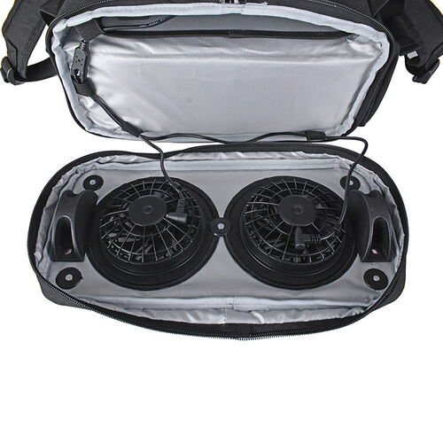 リュック（ファン付き・背中蒸れ軽減・25L・アウトドア・メンズ・バックパック・冷却・熱中症対策・扇風機・SIEERA FIELD）