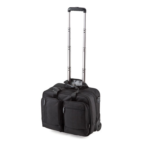 ビジネスキャリーバッグ（機内持ち込みサイズ・最大36リットル・マチ拡張対応・レインカバー付属）