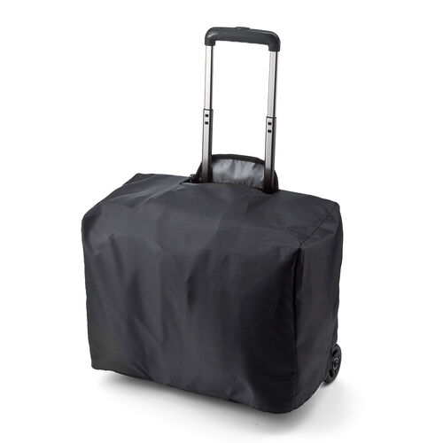 ビジネスキャリーバッグ（機内持ち込みサイズ・最大36リットル・マチ拡張対応・レインカバー付属）