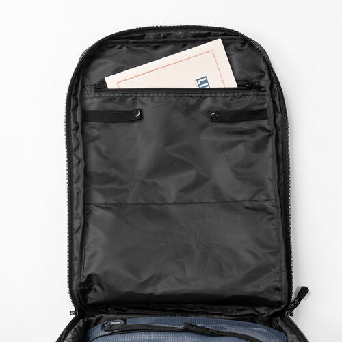 キャリーリュック（ソフトキャリー・レディース・メンズ・機内持ち込み・2WAY・大容量・ビジネス・おしゃれ・おすすめ・グレー・防災・防災バック・非常持ち出し袋）BAGCR007BK