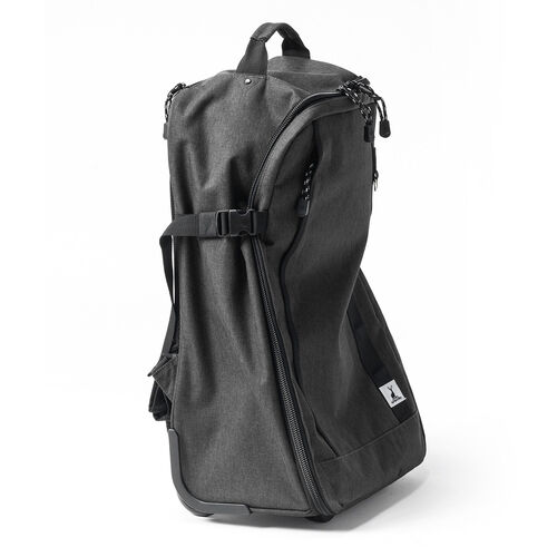 キャリーリュック（ソフトキャリー・レディース・メンズ・機内持ち込み・2WAY・大容量・ビジネス・おしゃれ・おすすめ・グレー・防災・防災バック・非常持ち出し袋）BAGCR007BK