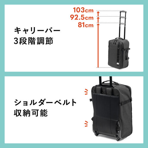 キャリーリュック（ソフトキャリー・レディース・メンズ・機内